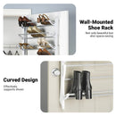 12-Tier Hanging Shoe Rack Over Door Wall Mounted Organiser Dorm Closet Storage