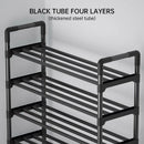 1-Piece 4-Tier Shoe Storage Rack