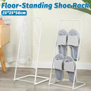 Metal Floor Standing Slipper Rack for Entryway Hallway Bathroom