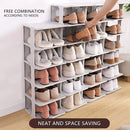 4/5Tier Shoe Rack Organizer Shelf Space Saving Storage Stand For Entryway Home - 4-Tier