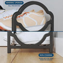 Four Layer Shoe Rack Storage Organizer Multi Tier Shoe Shelf for Entryway Closet - White