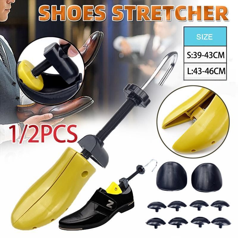 1x Adjustable Men Women Plastic Shoe /Boot Tree Shaper Keeper Stretcher Expander - 43