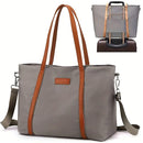 Fashion Nylon Shoulder Bag Large Capacity Tote Handbag Travel Purse for Women