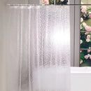 Waterproof Bath Curtain PEVA Fabric Mould Resistant for Bathroom