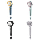 High Pressure Handheld Shower Head with Filter for Bathroom Water Saving Spray - Navy