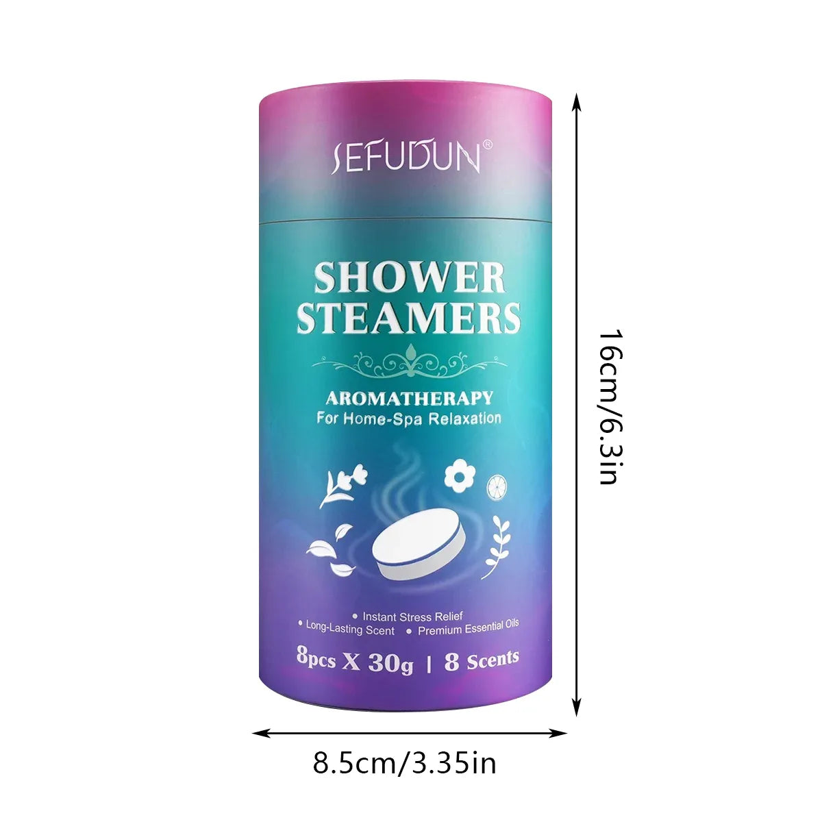 Aromatherapy Bath Oil Tablets Moisturising Spa Shower Bomb Effervescent Salt