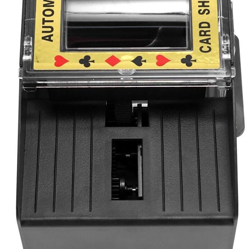 2 Deck Automatic Card Shuffler for Poker Casino Home Game Use