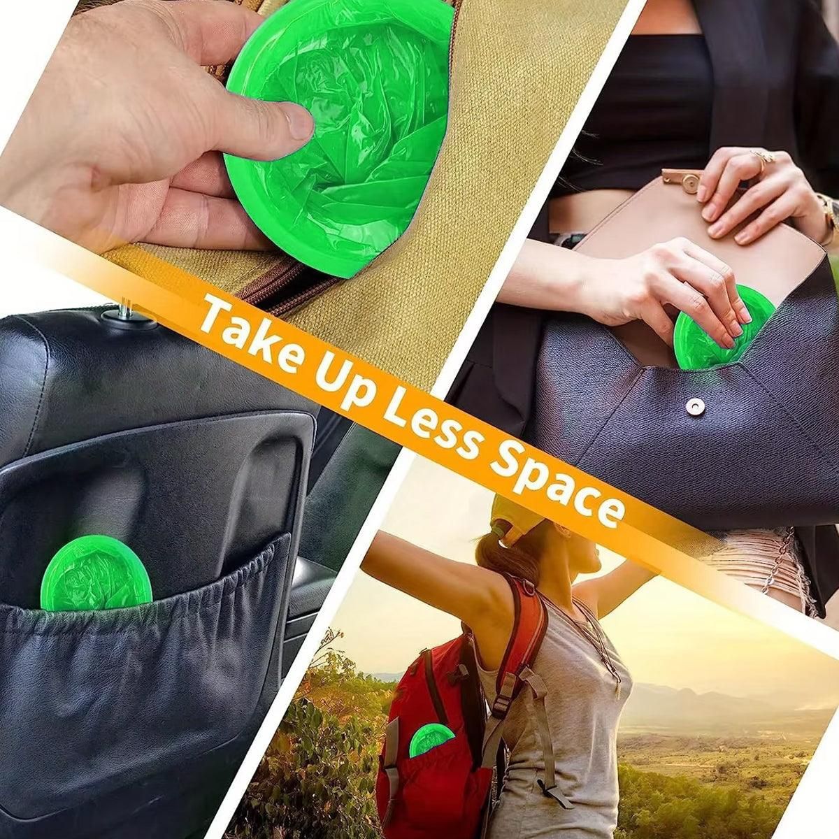50PCS Motion Sickness Bags Portable Car Travel Vomit Bags for Morning Nausea