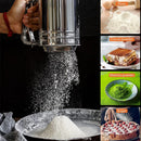 Stainless Steel Handheld Flour Sieve Home Filter Mesh Sieve Baking Tool Durable