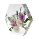 New Large Crystal Epoxy Resin Mold Geometry Cube Specimen Love Heart Round Mould - Heart
