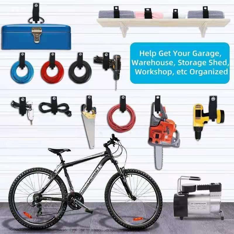 3X Organizer Cord Holder Heavy Duty Cable Storage Straps Extension 6 Sizes - 50*435mm