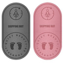 Jump Rope Mat Soundproof Shock Absorbing Mat for Indoor Fitness Yoga Floor Use - Pink