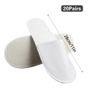 20 Pairs Disposable Hotel Slippers Star Design Homestay Towel Thickened NonSlip