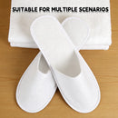 20 Pairs Disposable Hotel Slippers Star Design Homestay Towel Thickened NonSlip