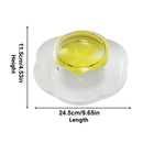 Automatic Pet Food Dispenser Feeding Bowl for Dogs and Cats Food Storage Bowl - Yellow