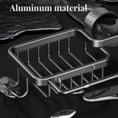 Multifunctional Faucet Shelf Kitchen Storage Sink Draining Basket Household Rack - Grey