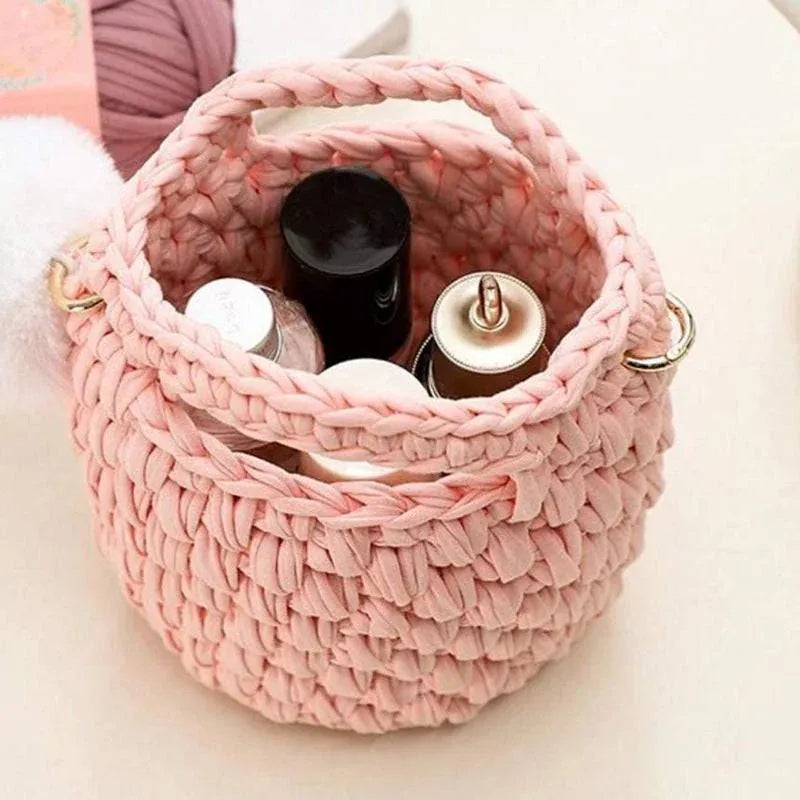 Chunky Arm Wool Yarn Knitted Soft Woolen Yarn Hand Washable Knitted Yarn for Bed - Ginger