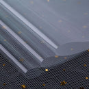 100X Clear Cellophane Wrap Rolls - 4 Sizes for Gifts & Bouquets - 100PCS-53*53CM