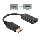 4K 30Hz DP to HDMI Adapter Cable 25cm Displayport Converter for Monitor Projector