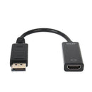 4K 30Hz DP to HDMI Adapter Cable 25cm Displayport Converter for Monitor Projector