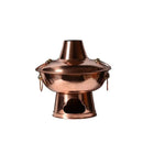 Stainless Steel Charcoal Chinese Copper Hot Pot Old Beijing Cookware Camping HOT - 30CM
