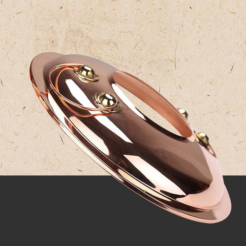 Stainless Steel Charcoal Chinese Copper Hot Pot Old Beijing Cookware Camping HOT - 30CM