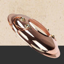 Stainless Steel Charcoal Chinese Copper Hot Pot Old Beijing Cookware Camping HOT - 30CM