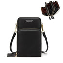 Women Crossbody Phone Purse Touch Screen Bag Rfid Blocking Wallet Shoulder Strap - Dark Green