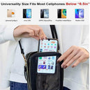 Women Crossbody Phone Purse Touch Screen Bag Rfid Blocking Wallet Shoulder Strap - Dark Green