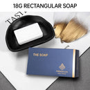 50pcs Hotel Soap Bars for Guesthouse Bathroom Travel Toiletries Set Hotel Use - Round