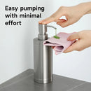 220/320ml Stainless Steel Press Type Oil Sprayer Soap Dispenser Durable - 220ml