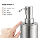 220/320ml Stainless Steel Press Type Oil Sprayer Soap Dispenser Durable - 320ml