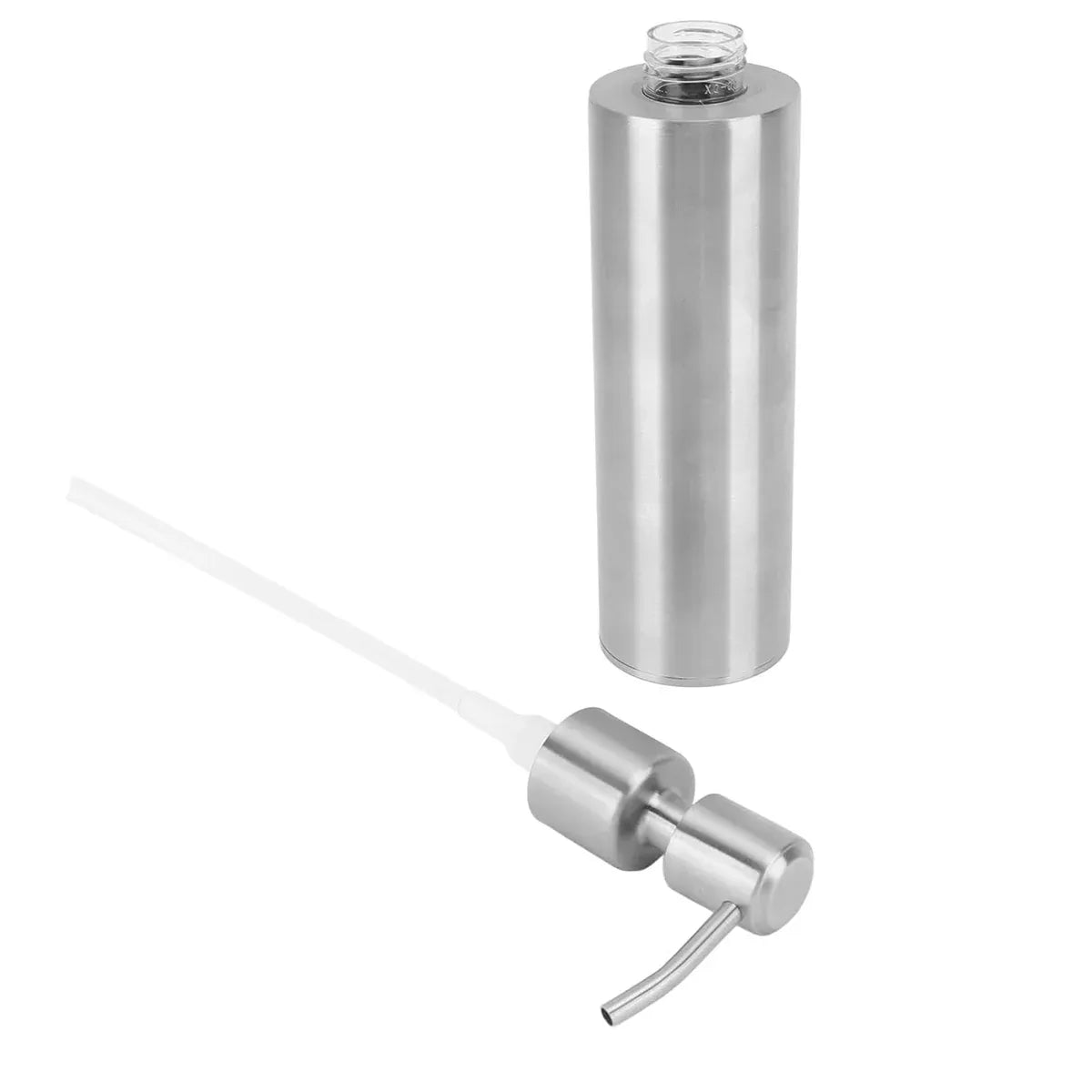 220/320ml Stainless Steel Press Type Oil Sprayer Soap Dispenser Durable - 320ml