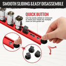 Portable Socket Storage Rack Tool Rack Socket Tool Organizer Garage Workshop