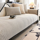 Sofa Cushion Cover Modern Non Slip Couch Protector Furniture Seat Slipcover Pad - 70x150cm