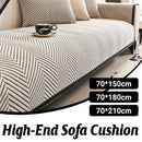 Sofa Cushion Cover Modern Non Slip Couch Protector Furniture Seat Slipcover Pad - 70x150cm