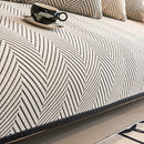 Sofa Cushion Cover Modern Non Slip Couch Protector Furniture Seat Slipcover Pad - 70x210cm