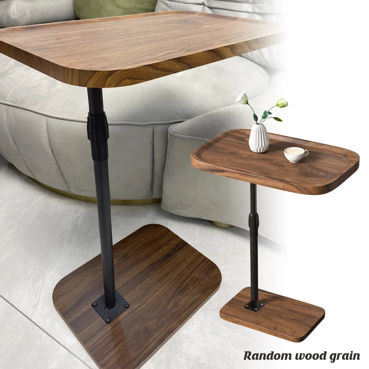 Height Adjustable Simple Living Room Coffee Table for Home Sofa Side Space Saving