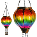 Hot Air Balloon Solar Lantern Garden Decor Outdoor Patio Hanging Lights Durable