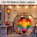 Hot Air Balloon Solar Lantern Garden Decor Outdoor Patio Hanging Lights Durable