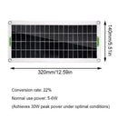 30W Usb Solar Panel Kit Battery Charger Controller Caravan Boat Outdoor Camping