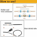 310 Piece Waterproof Heat Shrink Solder Wire Connector Sleeve Terminal Kit