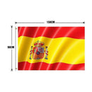 Large Spain Spanish Flag Heavy Duty Outdoor ES 90x150cm - 3x5ft
