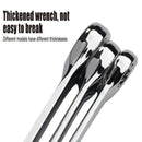14 Piece Metric Combination Spanner Set with Roll Bag 8mm to 24mm Heavy Duty