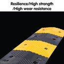Rubber Speed Bump Car Parking Speed Bumper Heavy Duty Wear-Resistance Durable