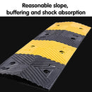 Rubber Speed Bump Car Parking Speed Bumper Heavy Duty Wear-Resistance Durable