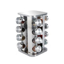 Rotating Spice Bottle Seasoning Rack Multi layer Seasoning Jar Storage Kitchen - Square