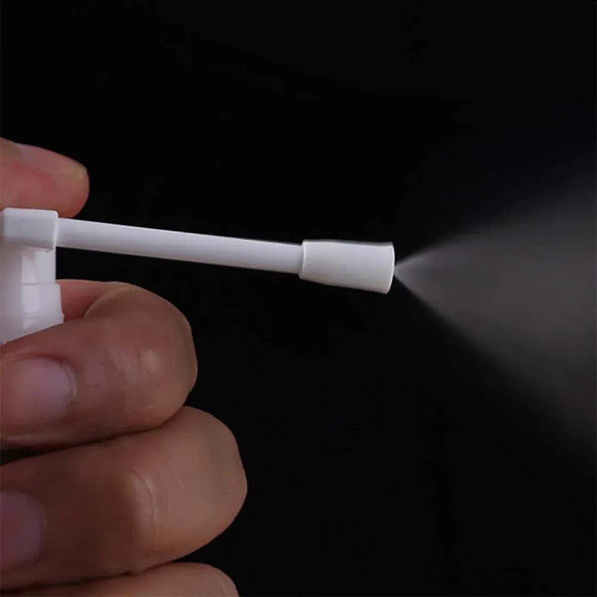 50PCS Rocker Sprayer 360 Degree Spray Bottle Small White Refillable Mist Container - 30ML