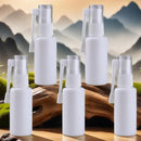 50PCS Rocker Sprayer 360 Degree Spray Bottle Small White Refillable Mist Container - 50ML