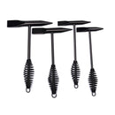 Welding Chipping Hammer Spring Handle Hold Heart Cleaning Harden DIY Metal Black - 500g